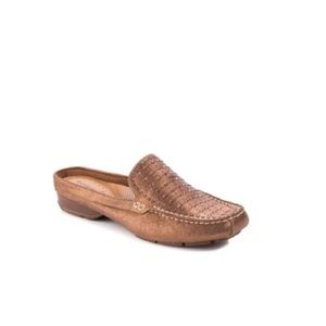 Baretraps Copper/Bronze Mules NWOB